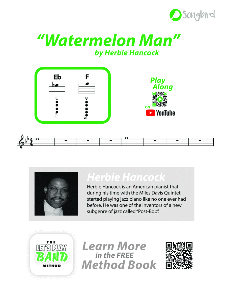 Watermelon Man (arr. SongBird Music)