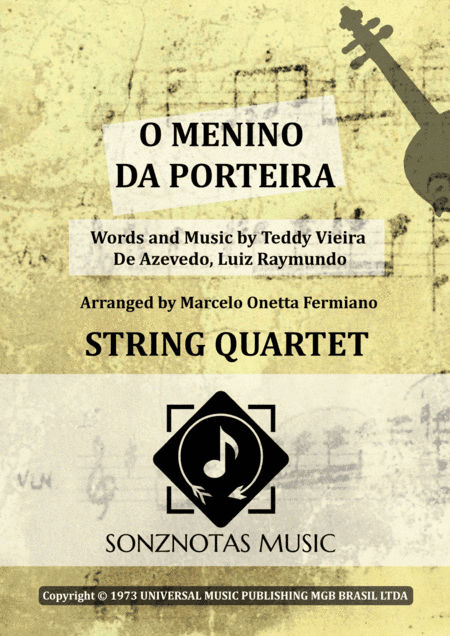 O Menino Da Porteira (arr. Marcelo Onetta Fermiano)