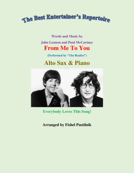 From Me To You (arr. Fishel Pustilnik)