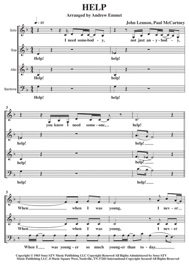 Help! (arr. Andrew Emmet)