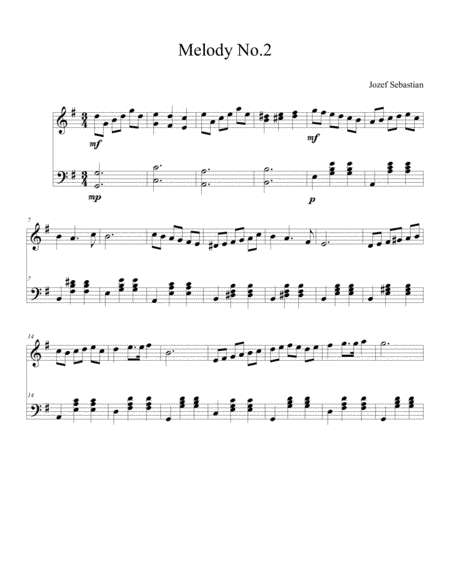 Melody No 2