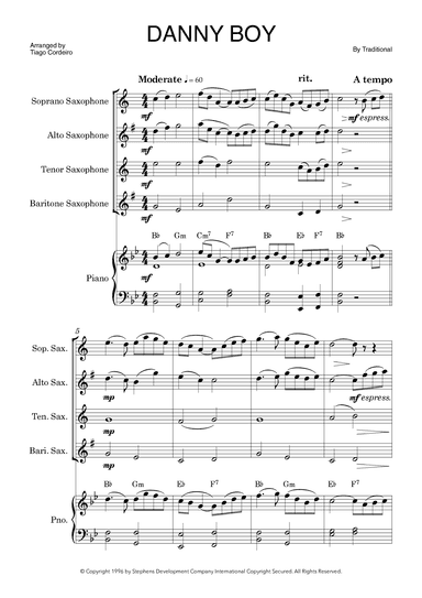 Danny Boy (arr. Tiago Cordeiro)