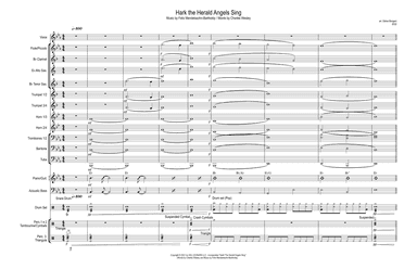 Hark! The Herald Angels Sing / Go, Tell It On The Mountain (arr. Sidnei Borgani)