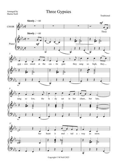 Three Gypsies (arr. Martin Neill)