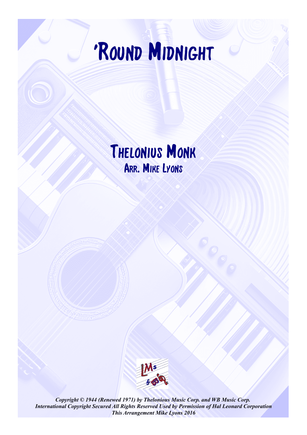 Round Midnight (arr. Mike Lyons)