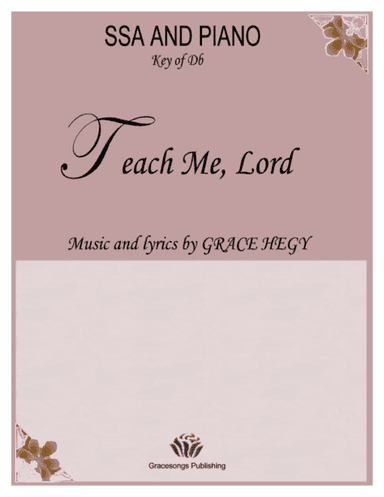 Teach Me, Lord