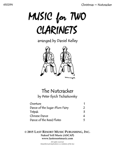The Nutcracker for Clarinet Duet - Music for Two Clarinets (arr. Daniel Kelley)