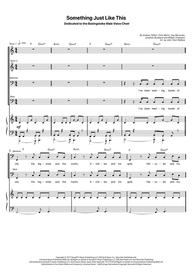 Something Just Like This (arr. John Trent Wallace)