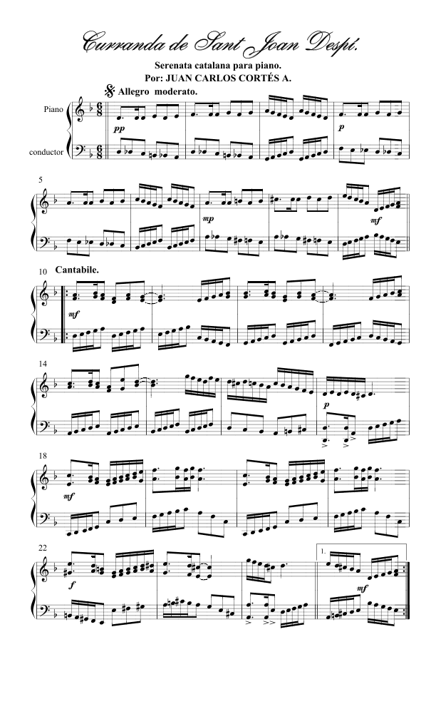 Curranda Catalana (Catalan Currant - Corranda Catalane - Katalanisch Corranda)