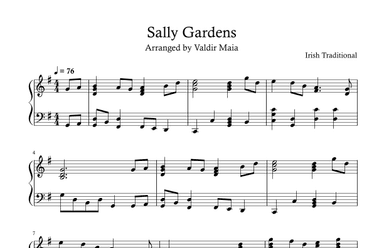 Sally Gardens - Piano (arr. Valdir Maia)
