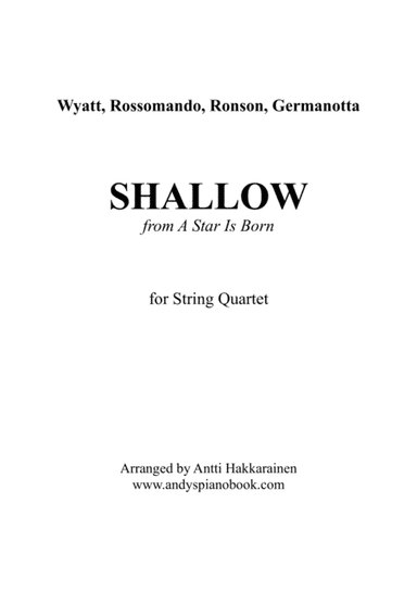 Shallow (arr. Antti Hakkarainen)