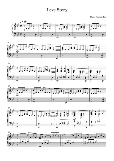 Love Story (arr. Gianluca Giovannetti)