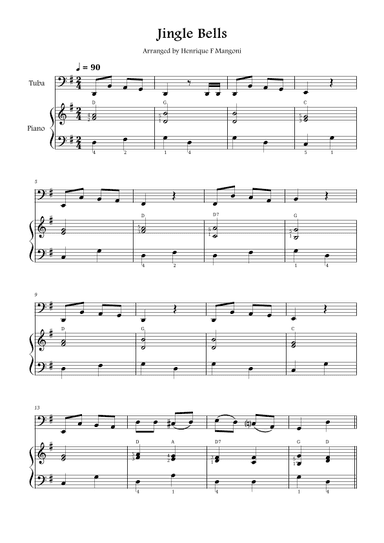Jingle Bells (arr. Henrique F Mangoni)