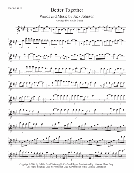 Better Together (arr. Kevin Busse)