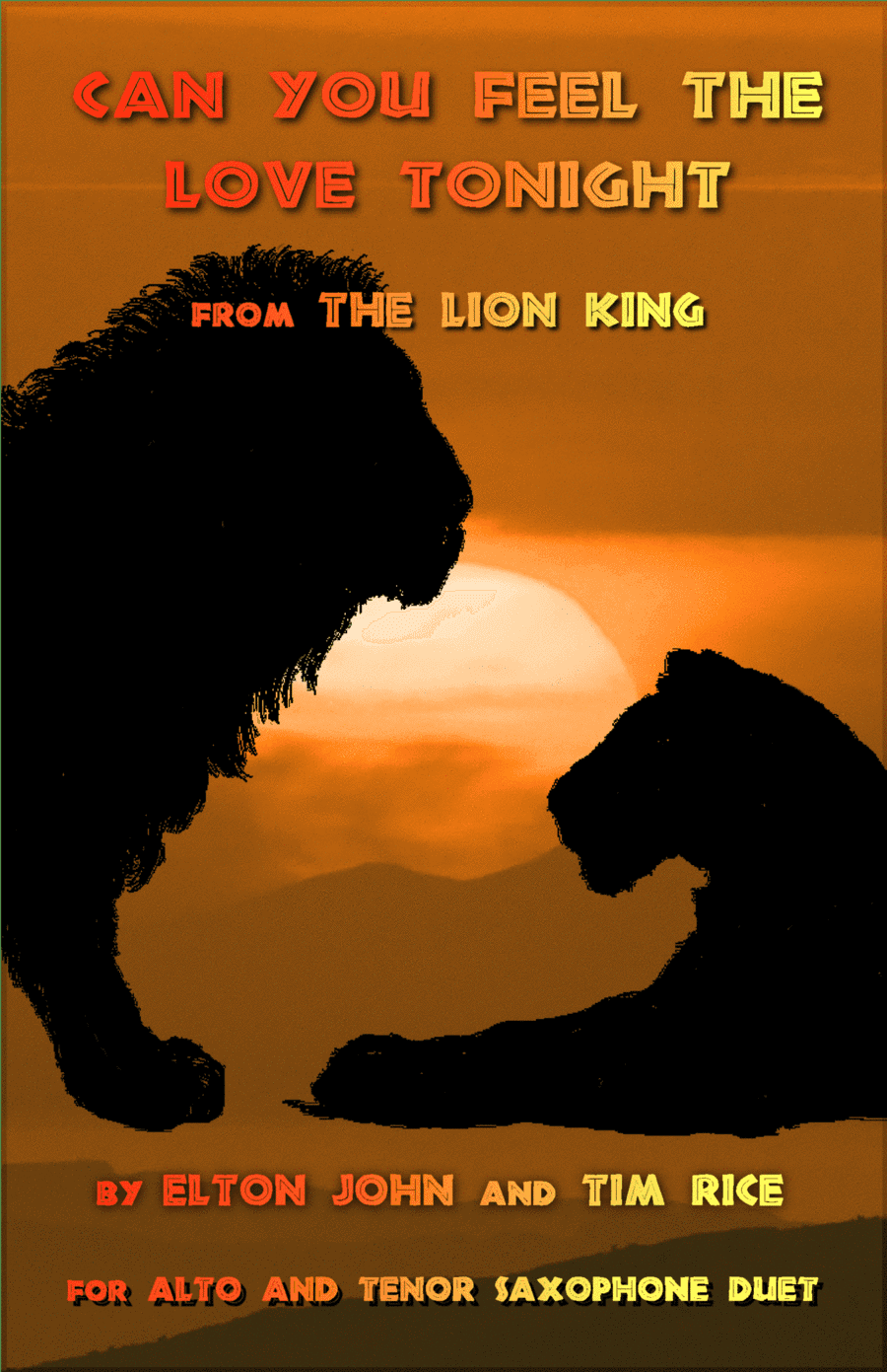 Can You Feel The Love Tonight (arr. David McKeown)