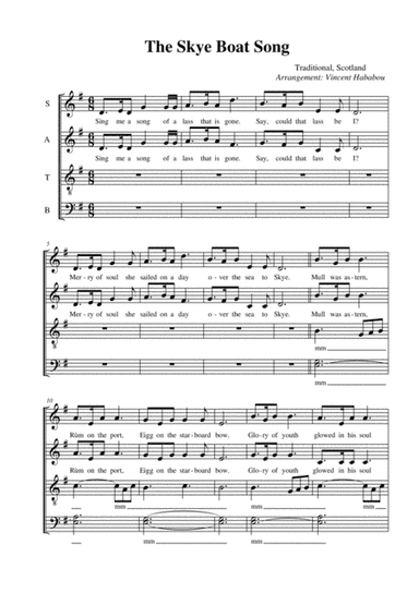 The Skye Boat Song (arr. Vincent Hababou)
