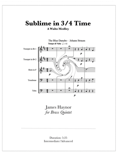 Sublime in 3/4 Time for Brass Quintet (arr. James Haynor)