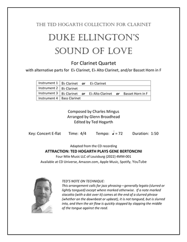 Duke Ellington's Sound Of Love (arr. Glenn Broadhead)