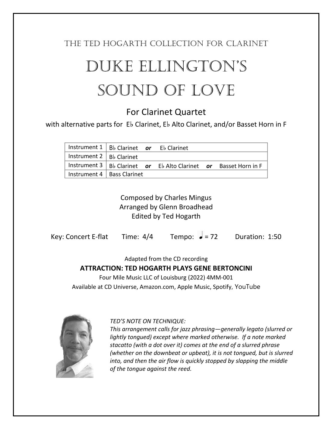 Duke Ellington's Sound Of Love (arr. Glenn Broadhead)