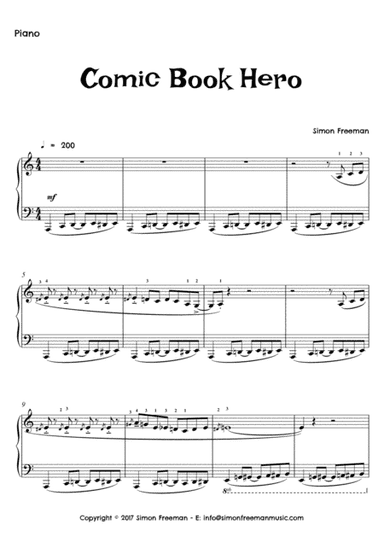 BOOGIE  - COMIC BOOK HERO