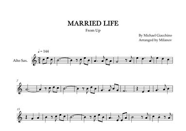 Married Life (arr. Milanov)