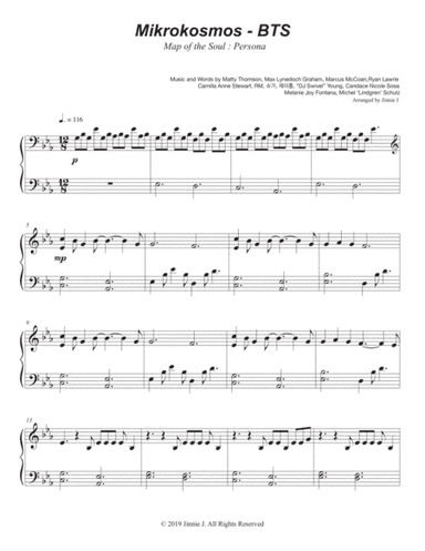 Mikrokosmos (arr. Jinnie J)
