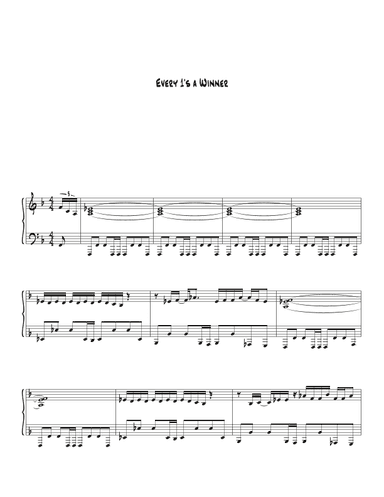 Every 1 S A Winner (arr. Biegler)