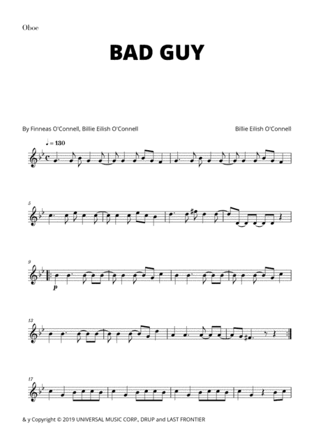 Bad Guy (arr. Cadenza Editions)