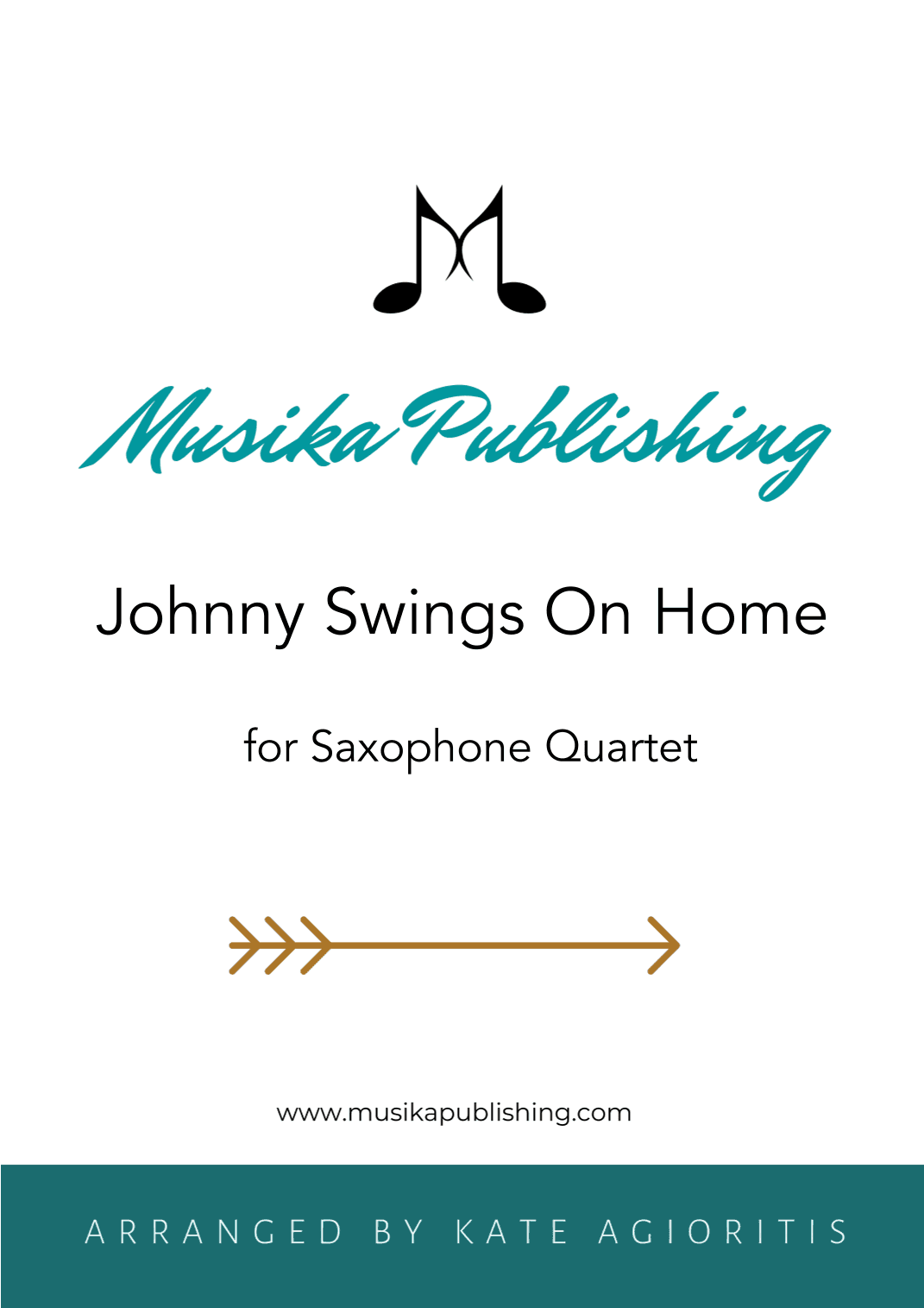 Johnny Swings On Home (When Johnny Comes Marching Home) - for Saxophone Quartet (arr. K. Agioritis)