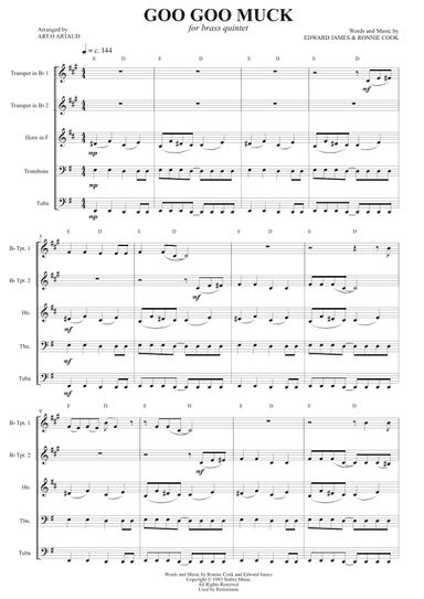 Goo Goo Muck (arr. Art.o Artaud)