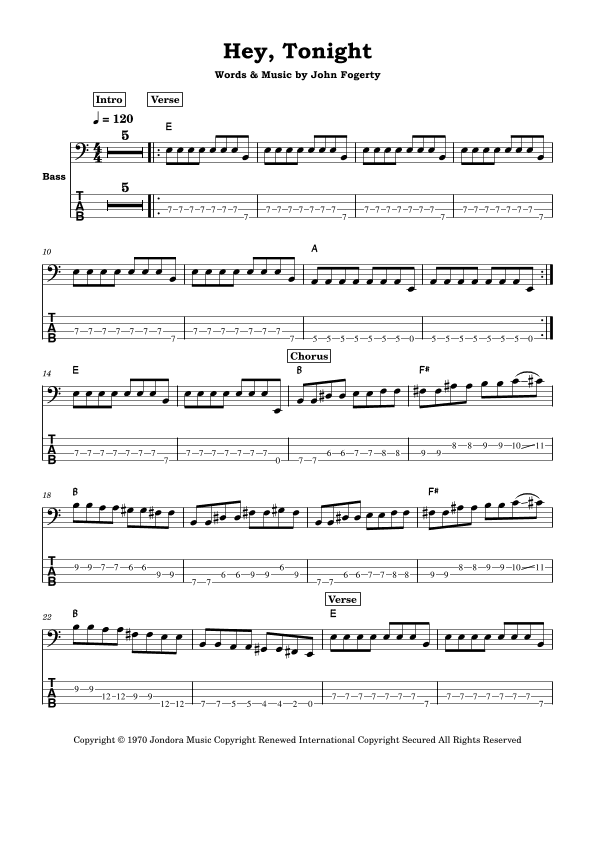 Hey, Tonight (arr. Yuri Noronha)