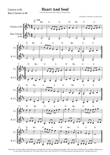 Heart And Soul (arr. Wesley S. SIlva)