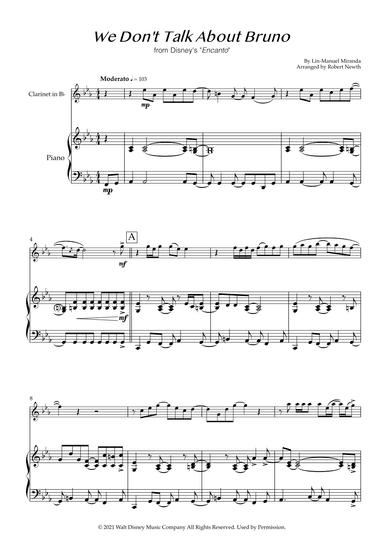 We Don't Talk About Bruno (arr. Robert Newth)