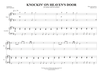 Knockin' On Heaven's Door (arr. Art.o Artaud)