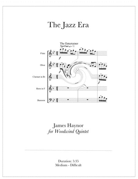 The Jazz Era for Woodwind Quintet (arr. James Haynor)