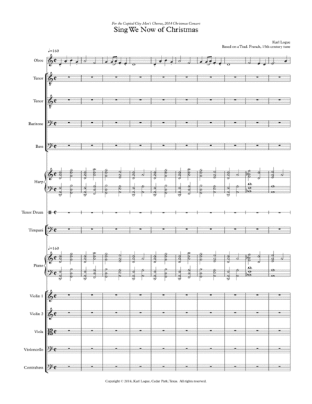 Sing We Now Of Christmas (arr. Karl Logue)