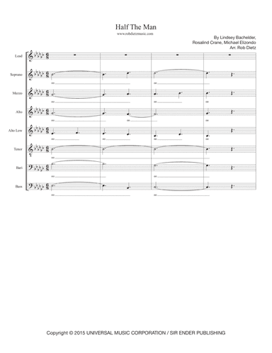 Half The Man (arr. Rob Dietz)
