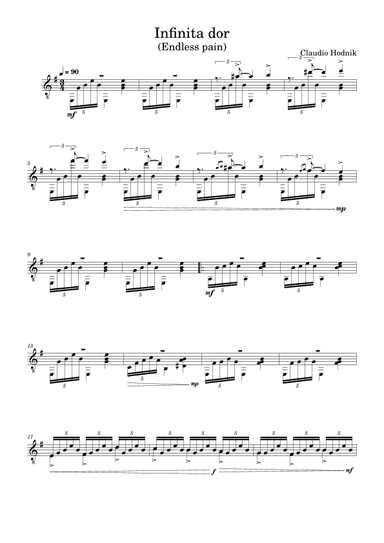 Endless pain (Infinita dor)