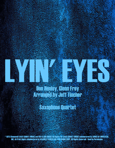 Lyin' Eyes (arr. Jeff Tincher)