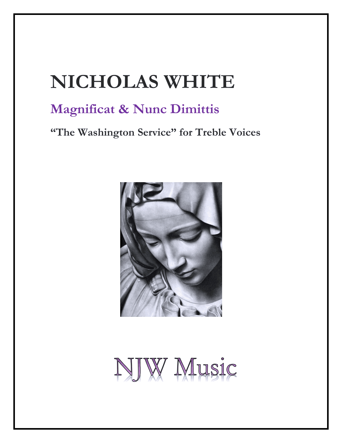 Magnificat and Nunc Dimittis for Treble Voices - The Washington Service