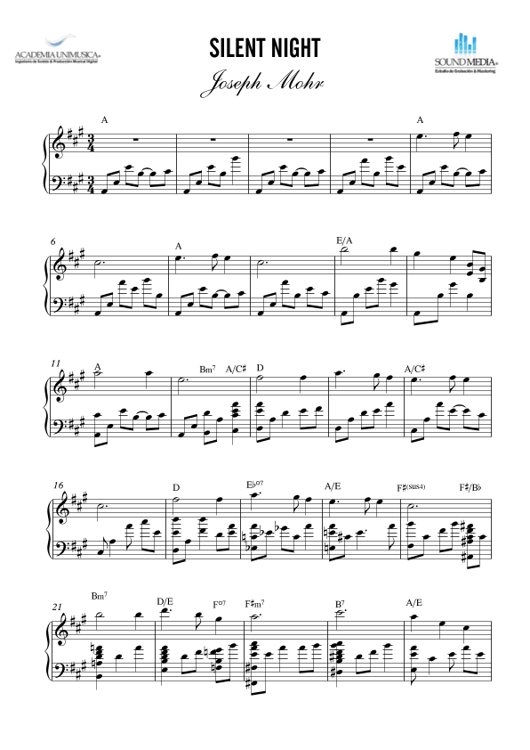 Silent Night (arr. Joseph Mohr)