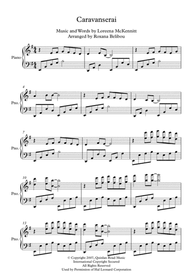 Caravanserai (arr. Roxana Belibou)