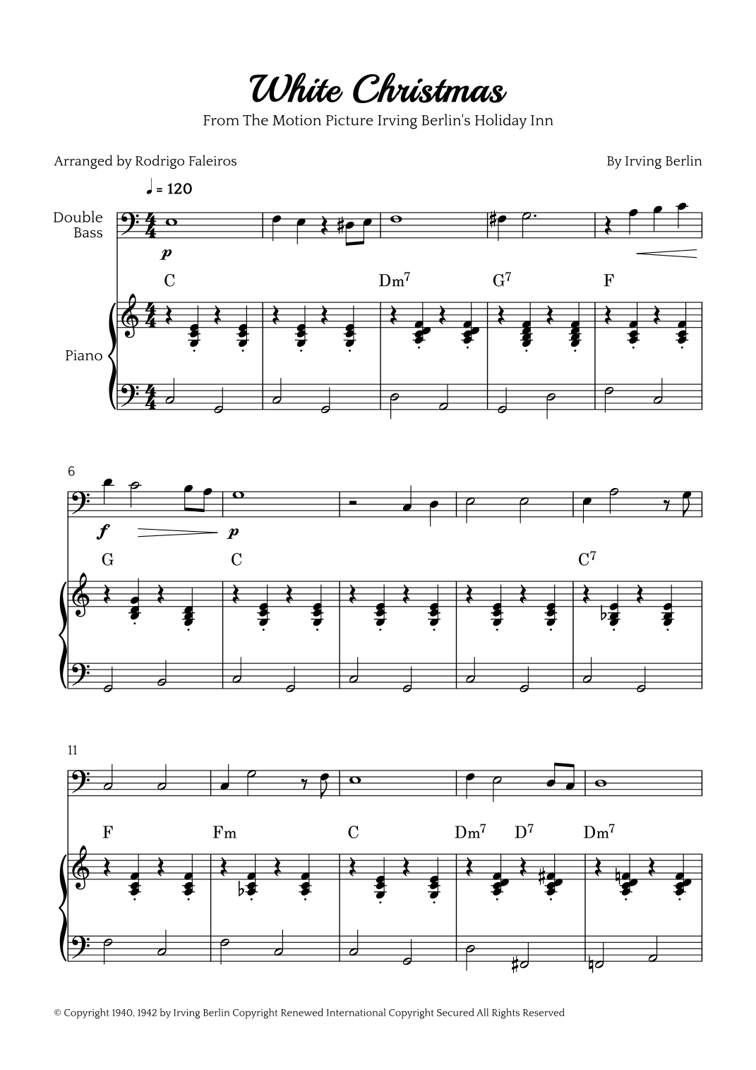 White Christmas (arr. Rodrigo Faleiros)