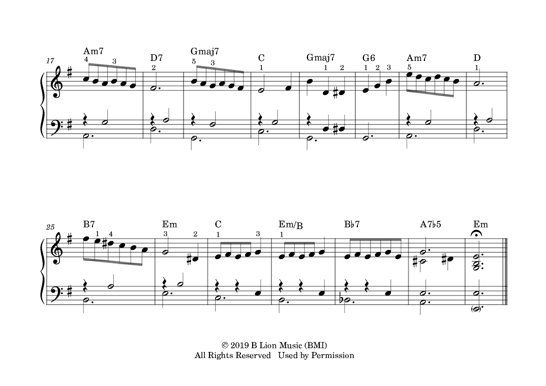 Mia & Sebastian's Theme (arr. César Madeira)