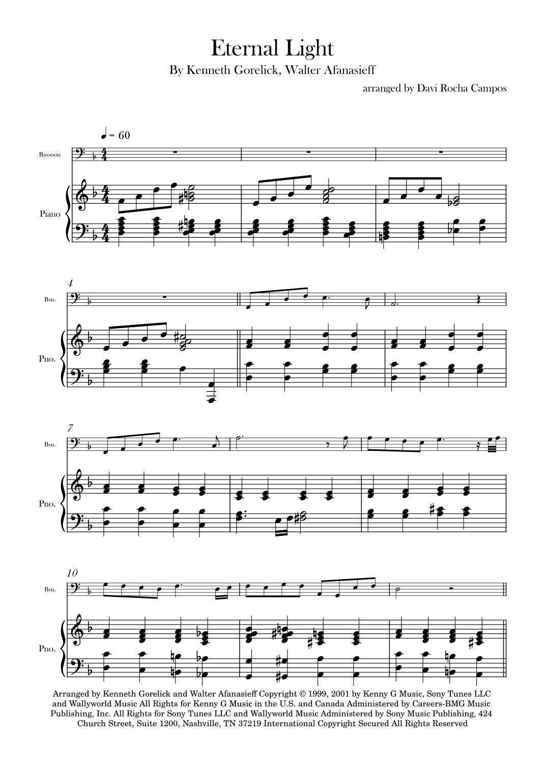 Eternal Light (arr. Davi Rocha Campos)