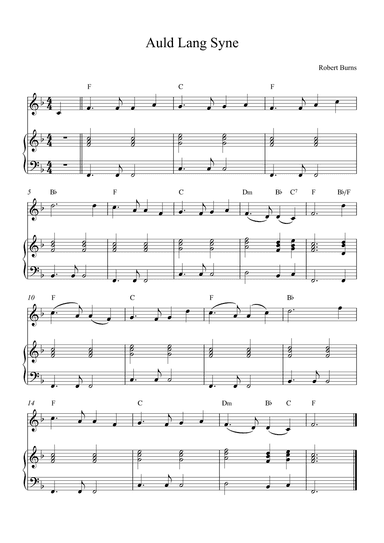 Auld Lang Syne (arr. Alex Nunes Rodrigues)