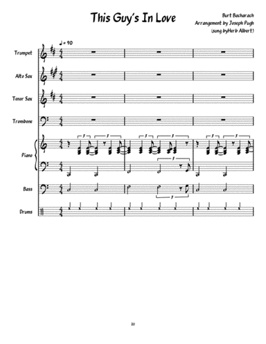 This Guy's In Love With You (arr. Joseph Pugh)