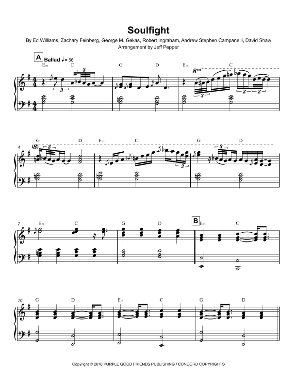 Soulfight (arr. Tunescribers.com)