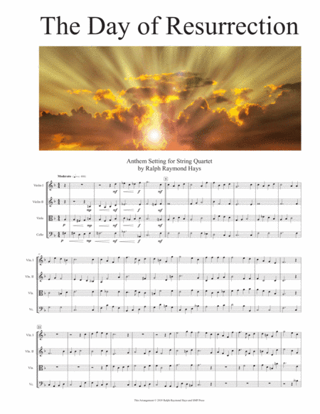 The Day of Resurrection (for String Quartet) (arr. Ralph Raymond Hays)