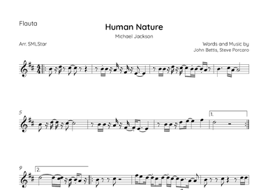 Human Nature (arr. SMLStar)